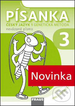 Písanka 3 Český jazyk Genetická metoda, Fraus