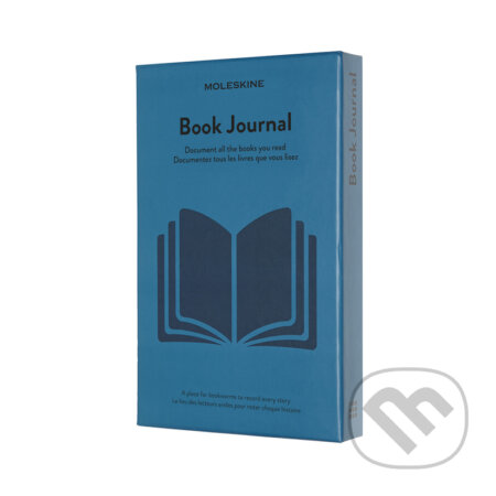 Moleskine - zápisník Passion Book journal (stredný, modrý)