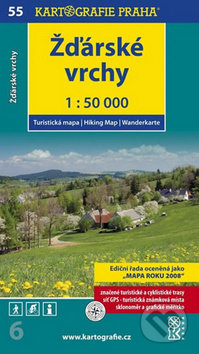 Žďárské vrchy 1:50 000 (turistická mapa)
