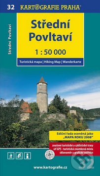 Střední Povltaví 1:50 000 (turistická mapa)