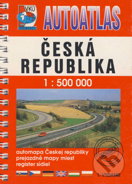 Autoatlas Česká republika (2001), VKÚ Harmanec, 2001