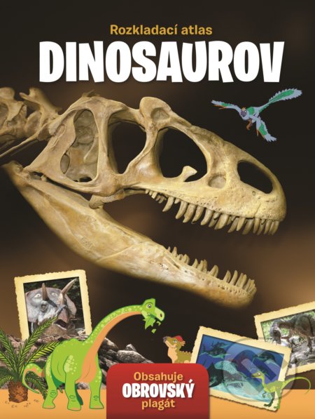 Rozkladací atlas dinosaurov - 