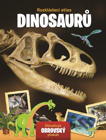 Rozkládací atlas dinosaurů, YoYo Books, 2019