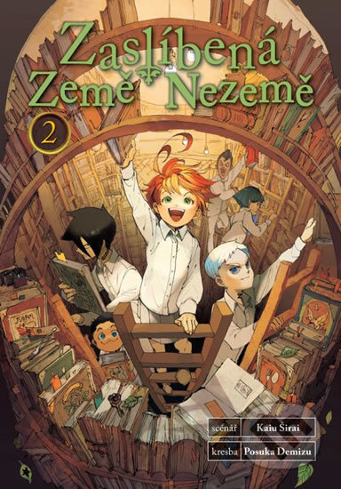 Zaslíbená Země Nezemě 2 - Kaiu Širai, Posuka Demizu (Ilustrácie) - kniha z kategorie Komiksy