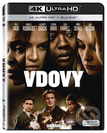 Vdovy Ultra HD Blu-ray - Steve McQueen, Bonton Film, 2019