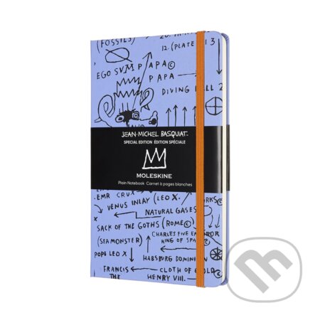 Moleskine – zápisník Basquiat modrý, Moleskine, 2019
