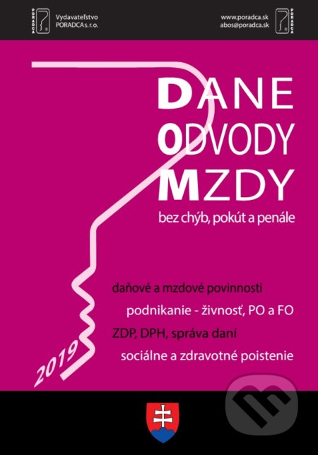 Dane, Odvody a Mzdy (DOM) - Bez chýb, pokút a penále, Poradca s.r.o., 2019