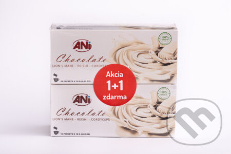 ANi Mushroom white Chocolate 1 + 1 zadarmo, Ani, 2019