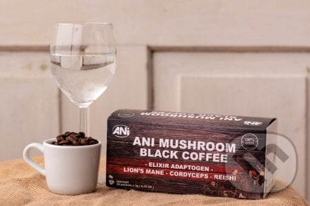 ANi Elixír Mix Mushroom Coffee - Instant (1+1), Ani, 2019