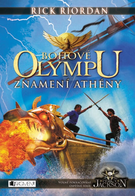 Bohové Olympu – Znamení Athény, Nakladatelství Fragment, 2013