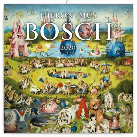 Poznámkový kalendář / kalendár Hieronymus Bosch 2020, Presco Group, 2019