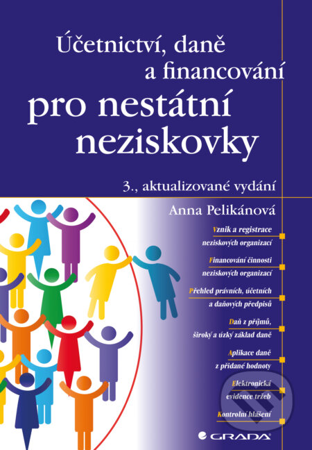Účetnictví, daně a financování pro nestátní neziskovky - Anna Pelikánová, Grada, 2018