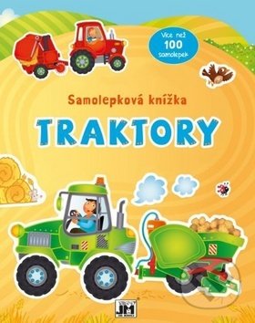 Samolepková knížka Traktory, Jiří Models, 2018