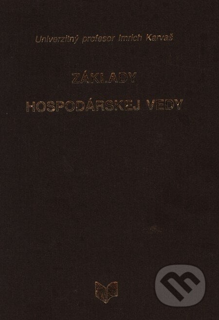 Základy hospodárskej vedy - Karvaš, VEDA, 1999