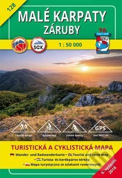 Malé Karpaty - Záruby - turistická mapa č. 128 - Kolektív autorov, VKÚ Harmanec, 2001