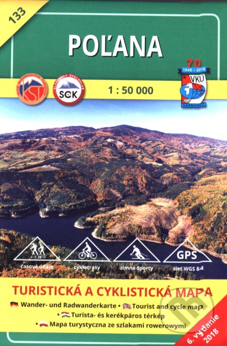 Poľana 1:50 000 (turistická mapa č. 133 - 6. vydanie)