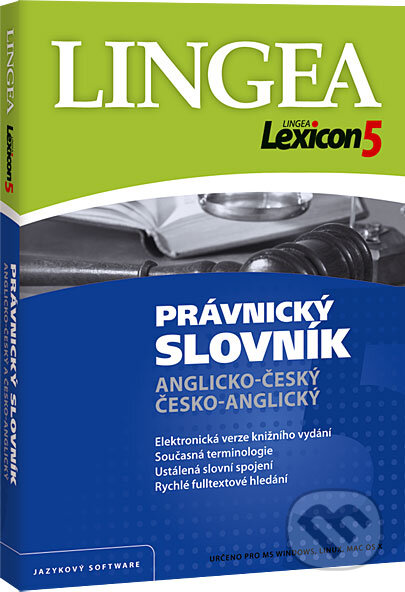 Lexicon 5: Anglicko-český a česko-anglický právnický slovník, Lingea, 2008