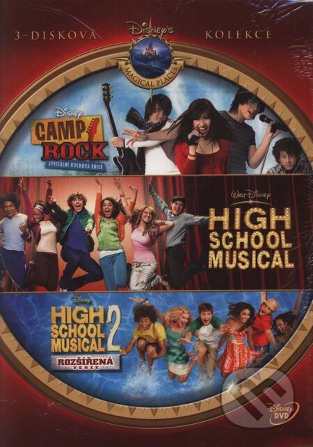 Kolekcia High School Musical 1,2 + Camp Rock, Magicbox