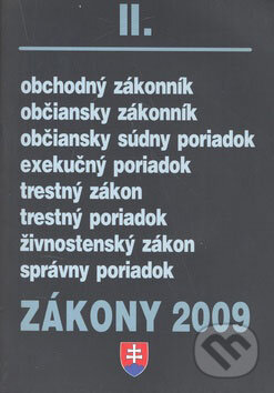 Zákony II/2009, Poradca s.r.o., 2009