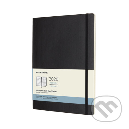 Moleskine – 12-mesačný čierny diár 2020, Moleskine, 2019