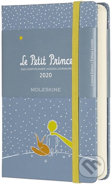 Moleskine – 12-mesačný diár modrý Le Petit Prince 2020, Moleskine, 2019