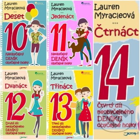 E-kniha: Balíček Deset - Čtrnáct (Lauren Myracle)