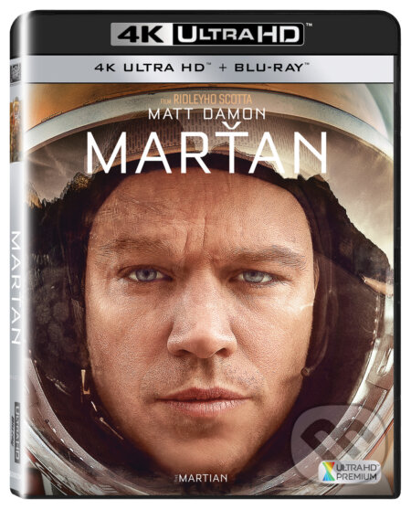 Marťan Ultra HD Blu-ray - Ridley Scott, Magicbox, 2019