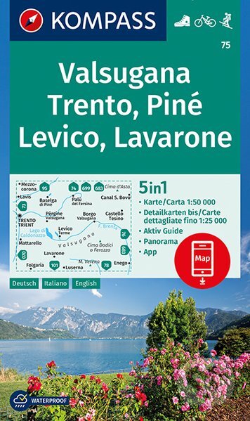 Valsugana, Trento, Piné, Levico, Lavarone, Kompass, 2019