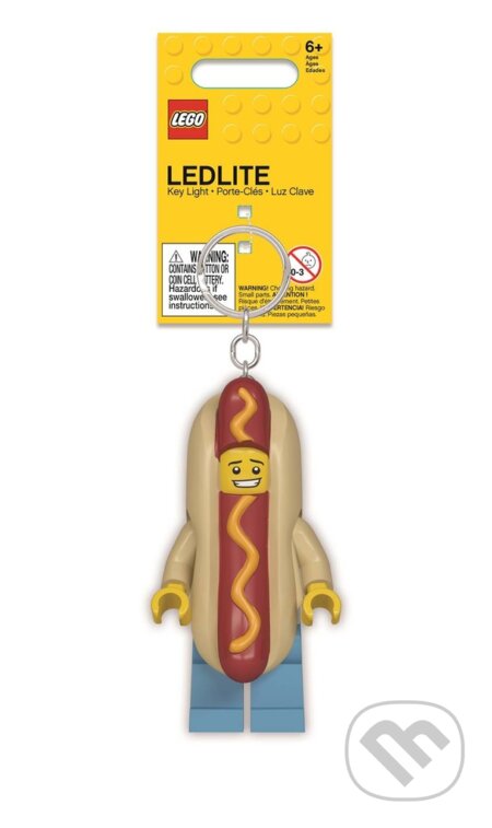 LEGO Classic Hot Dog svietiaca figúrka, LEGO, 2019