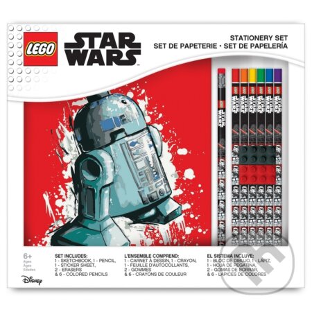 LEGO Star Wars Stationery Set so zápisníkom, LEGO, 2019