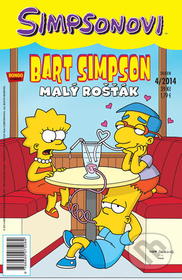 Simpsonovi: Bart Simpson 4/2014 - Malý rošťák - Matt Groening, Crew, 2014