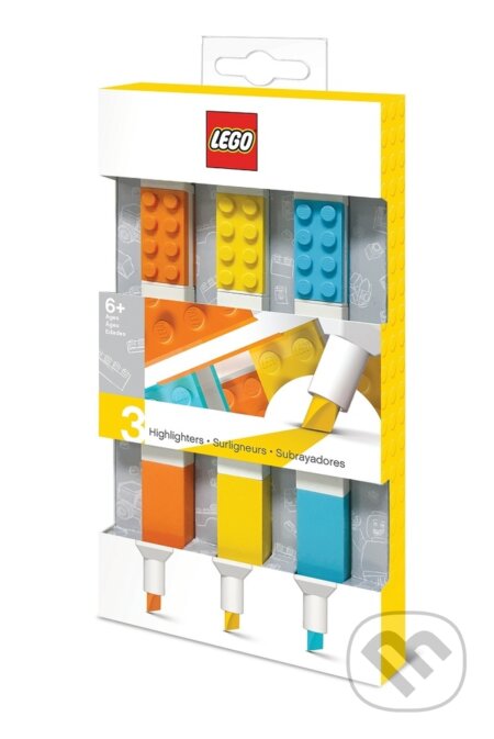 LEGO Zvýrazňovače Mix FarieB, LEGO, 2019
