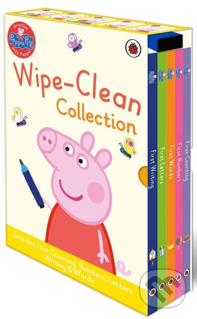Peppa Pig Wipe Clean Board Book Collection, Ladybird Books, 2019