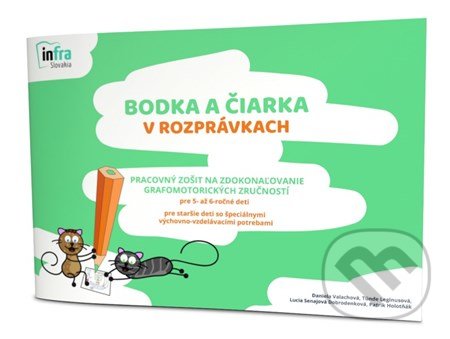 Bodka a čiarka v rozprávkach - Daniela Valachová, Patrik Holotňák (ilustrátor), INFRA Slovakia, 2017