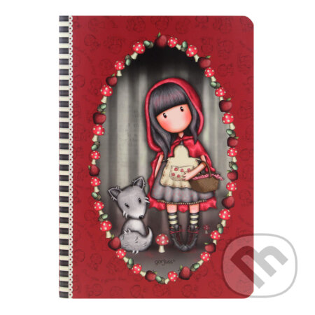 Gorjuss zápisník Little Red Riding Hood, Santoro, 2019