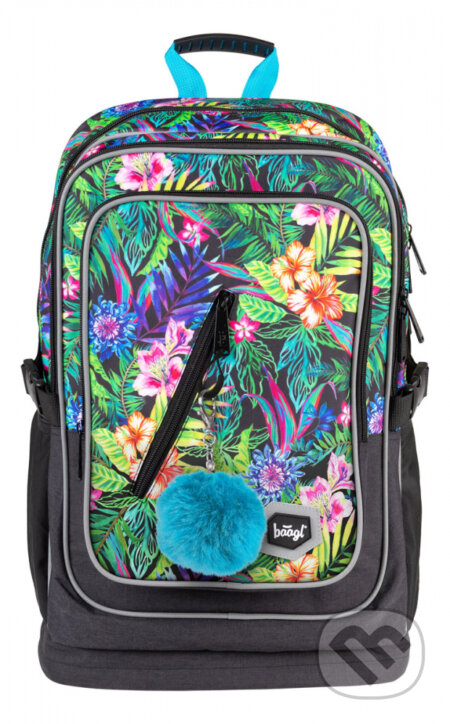 Školní batoh Baagl Cubic Tropical, Presco Group, 2019