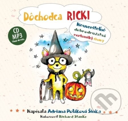Dôchodca Ricki (audiokniha) - Adriana Poláková Šinka, Label One, 2019