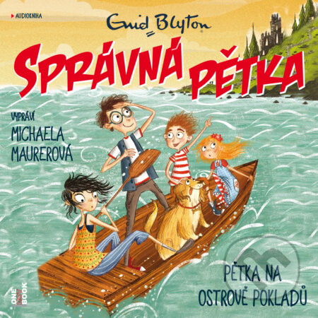 SPRÁVNÁ PĚTKA na ostrově pokladů - Enid Blytonová, OneHotBook, 2019