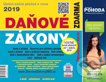 E-kniha: Daňové zákony 2019 ČR EXPERT (první vydání) (DonauMedia). DonauMedia, 2019