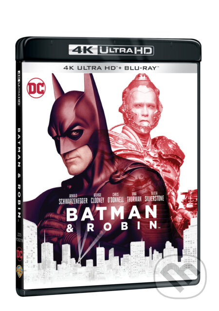 Batman a Robin Ultra HD Blu-ray (Ultra HD Blu-ray + Blu-ray) - film z kategorie Akční a dobrodružné