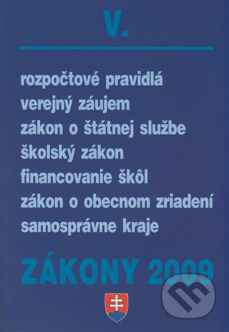Zákony 2009 V., Poradca s.r.o., 2009