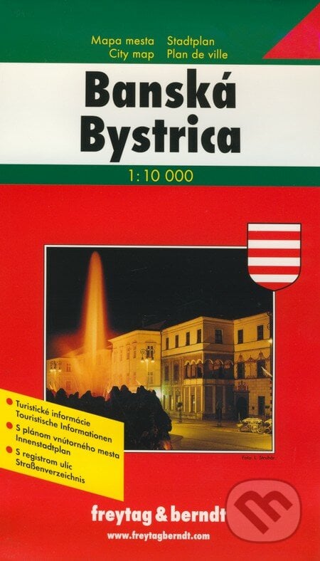 Banská Bystrica 1:10 000, freytag&berndt