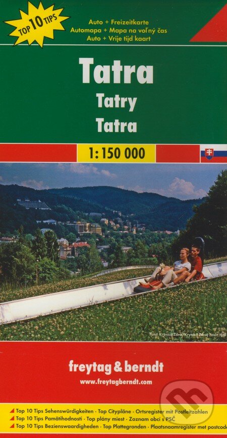 Tatry 1:150 000, freytag&berndt
