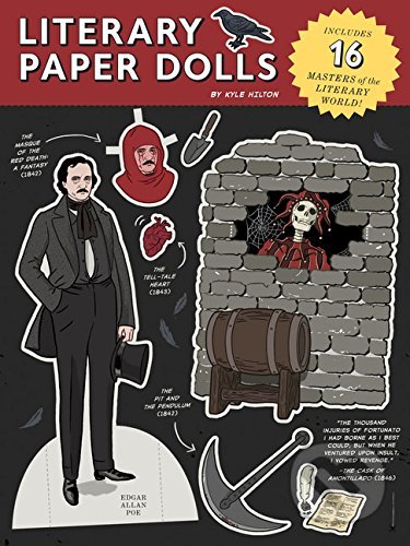 Literary Paper Dolls - Kyle Hilton, Lorena Siminovich (ilustrácie), Chronicle Books, 2019