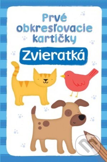 Prvé obkresľovacie kartičky: Zvieratká, Svojtka&Co., 2019