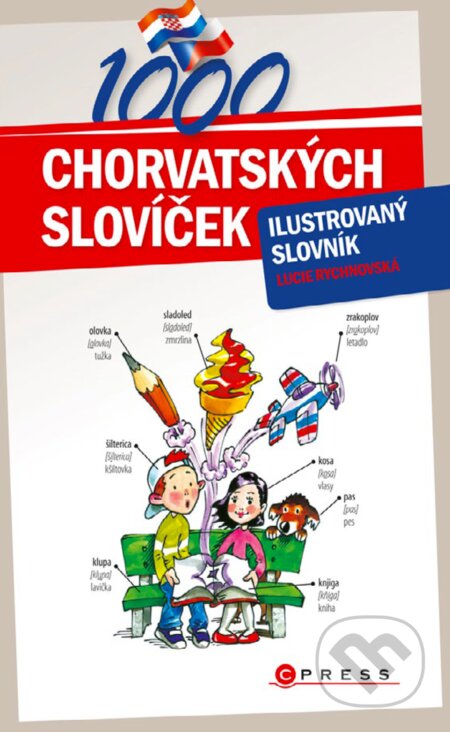 1000 chorvatských slovíček - Lucie Rychnovská, Aleš Čuma (ilustrátor), Edika, 2017