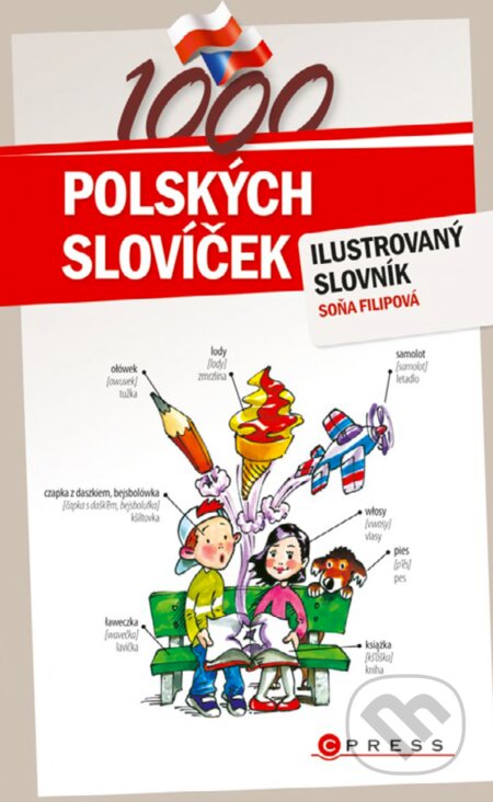 1000 polských slovíček - Soňa Filipová, Aleš Čuma (ilustrácie), Edika, 2017