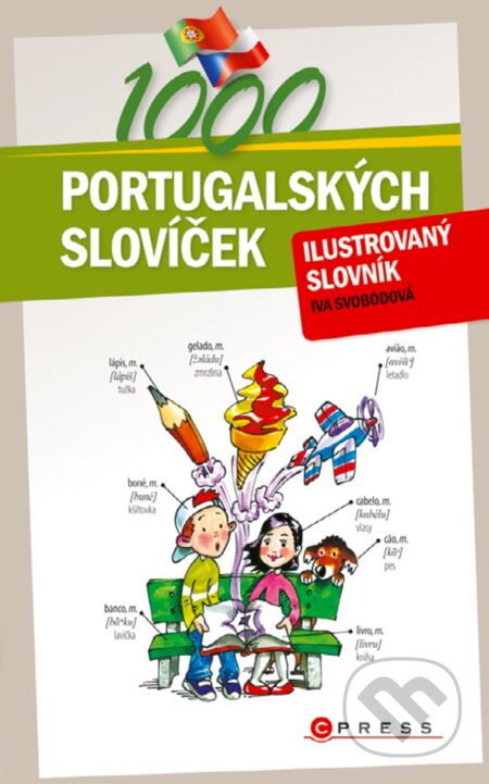 1000 portugalských slovíček - Iva Svobodová, Aleš Čuma (ilustrácie), Edika, 2017