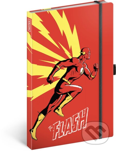 Notes Flash (linkovaný s gumičkou na uzavření)