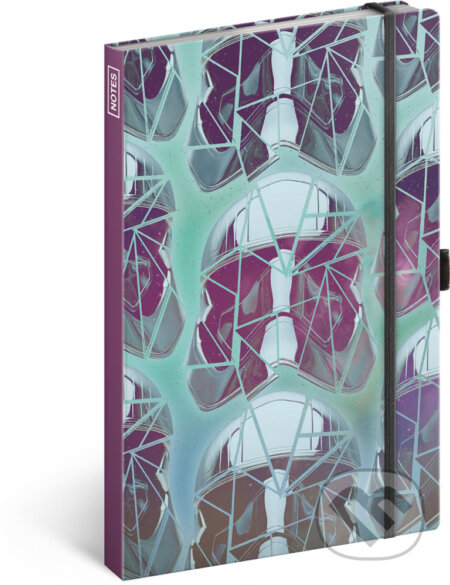 Notes Star Wars (linkovaný s gumičkou na uzavření)